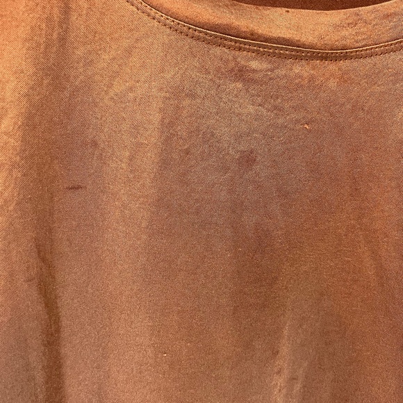 GUC COPPER! 🤩 TOP SWEATSHIRT SO CUTE SHEEN! M SOCIALITE SHIRT CREWNECK MARKS - Picture 9 of 14